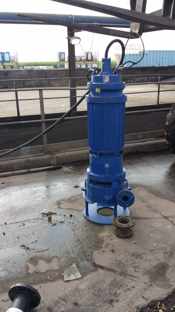 GPM Eliminator 4 Inch Submersible Pump in 28% Hard Chrome with Spray Holes